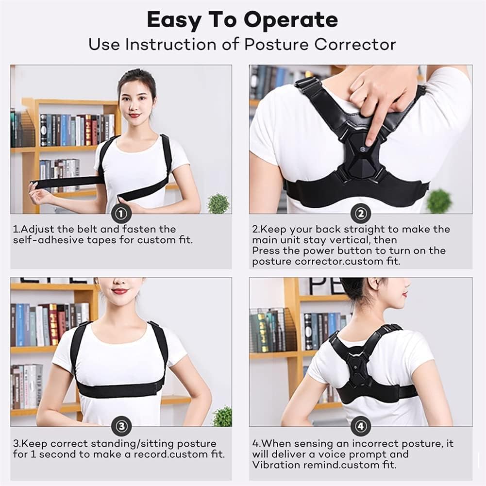 ORANGLES Smart Vibration Seat Corrector – Back Posture Correction Belt - elegant presentation - exhibiting components - Image 6 of 6 | ideal for home | Discount on Smart Vibration Seat Corrector – Back Posture Correction Belt Virginia | Free Shipping ORANGLES