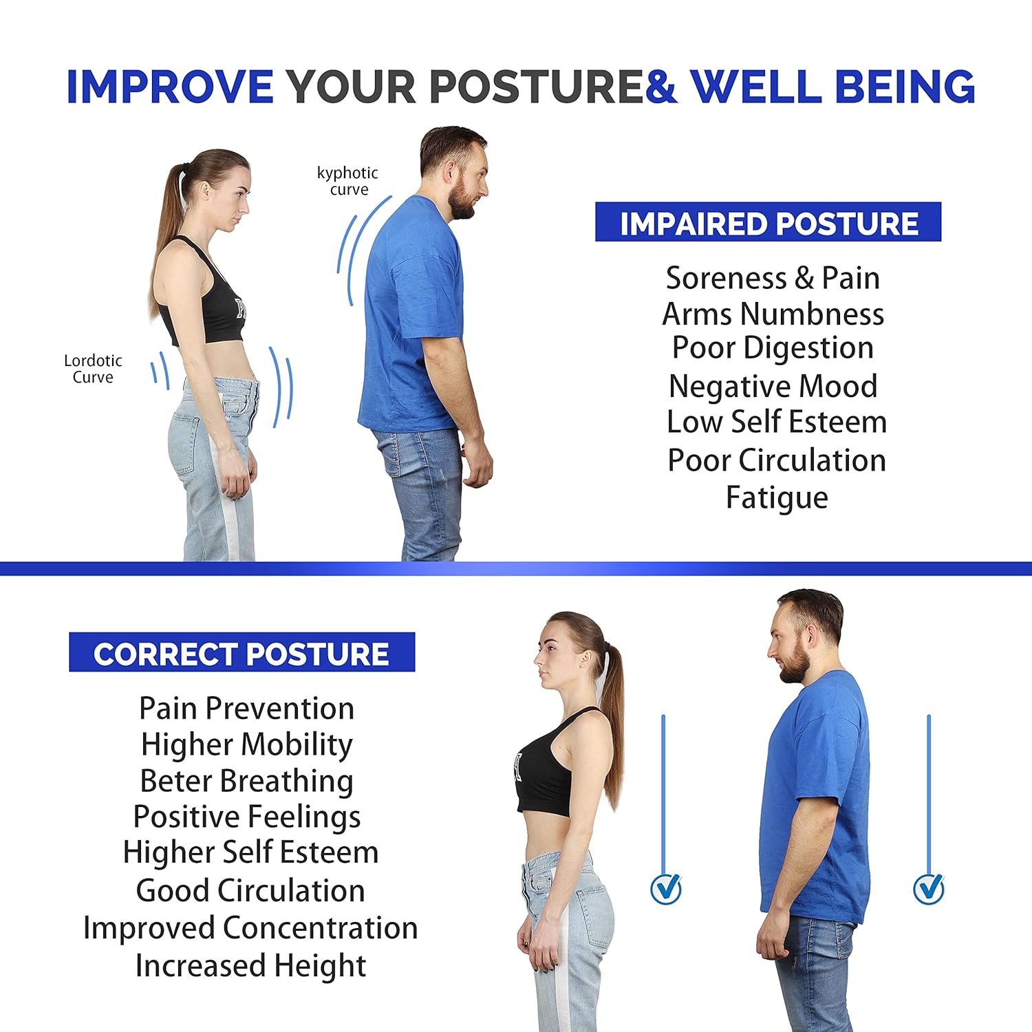 ORANGLES Positive Posture Belt – Back & Shoulder Support for Sitting and Standing - high resolution display - exposing craftsmanship - Image 2 of 6 | built for everyone | Positive Posture Belt – Back & Shoulder Support for Sitting and Standing for sale Georgia | Free Shipping ORANGLES