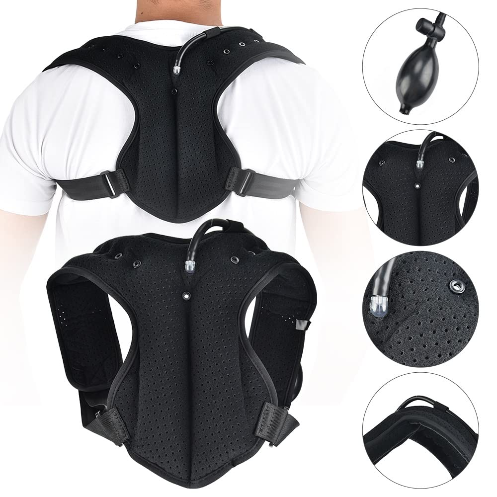 ORANGLES Inflatable Children’s Posture Correction Belt – Adjustable Anti‑Hunchback Sitting Support - full product showcase - displaying specifications - Image 5 of 5 | adapts to any space | Inflatable Children’s Posture Correction Belt – Adjustable Anti‑Hunchback Sitting Support deal New Jersey | Free Shipping ORANGLES