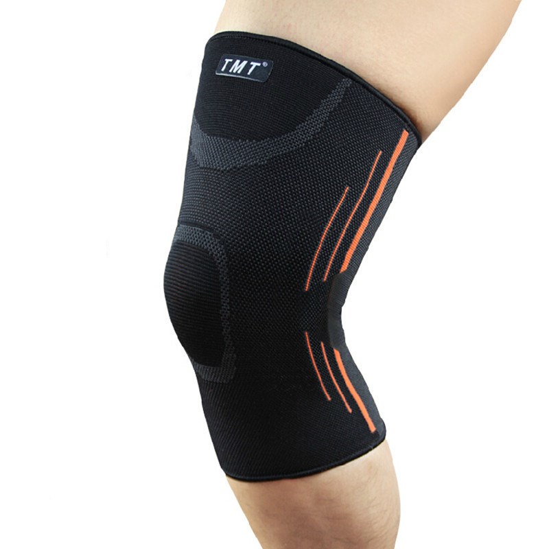 Sports Knee Pads Basketball TMT Bamboo Charcoal Knitted Compression Support for Training and Recovery