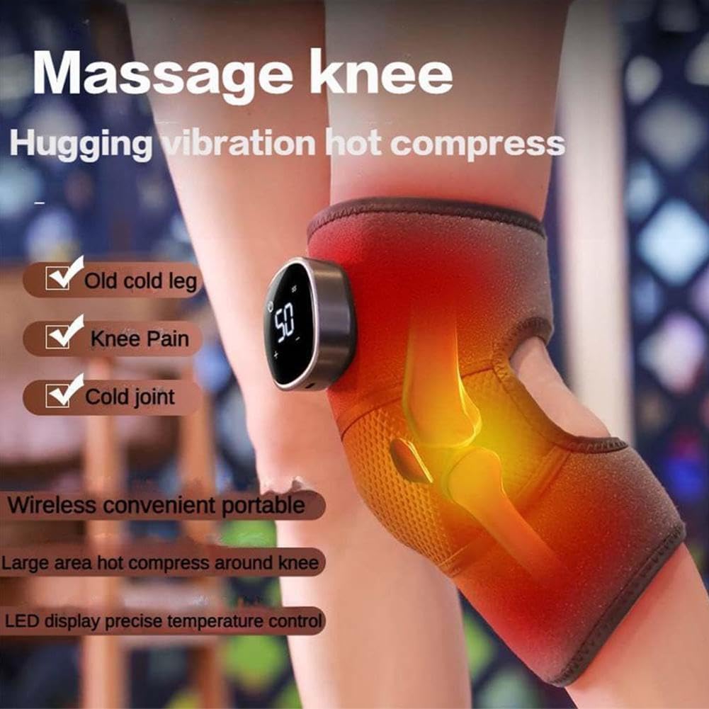 ORANGLES Knee Pads Warm Electric Heating Adjustable Therapy for Pain Relief and Comfort - high resolution display - exposing craftsmanship - Image 2 of 4 | built for everyone | Knee Pads Warm Electric Heating Adjustable Therapy for Pain Relief and Comfort for sale Georgia | Free Shipping ORANGLES