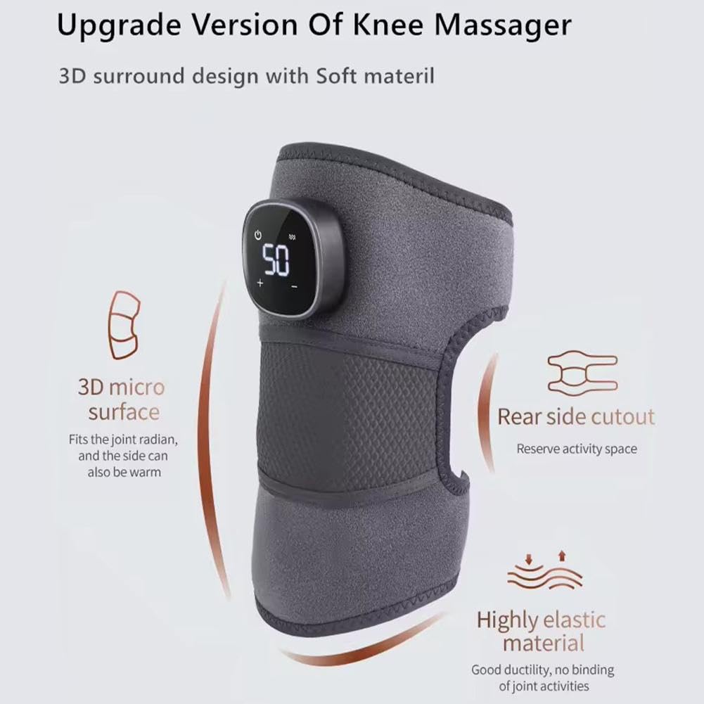 ORANGLES Knee Pads Warm Electric Heating Adjustable Therapy for Pain Relief and Comfort - angled perspective - presenting advantages - Image 4 of 4 | fits any environment | Purchase Knee Pads Warm Electric Heating Adjustable Therapy for Pain Relief and Comfort Michigan | Free Shipping ORANGLES