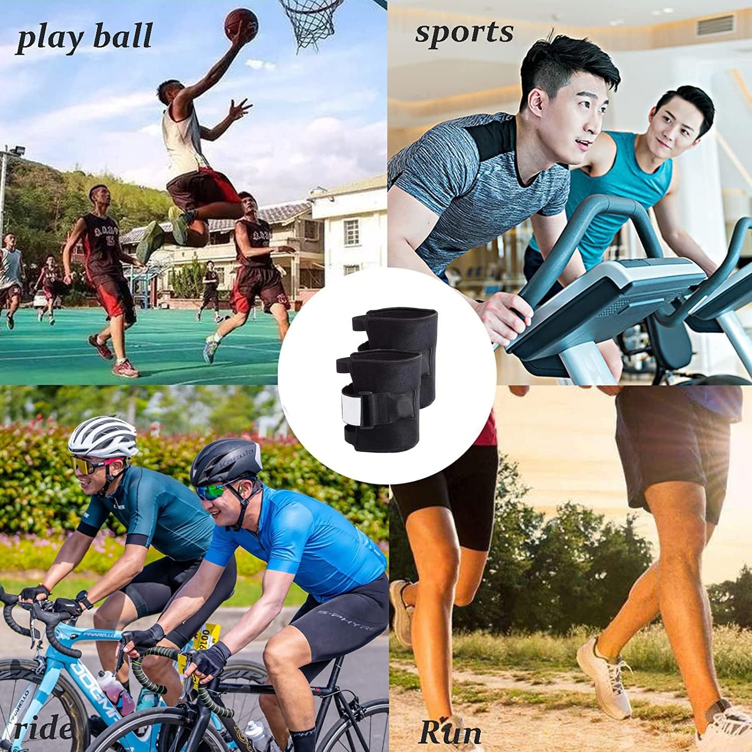 ORANGLES Knee Brace Health Care Sports Leg Guard for Pain Relief and Joint Support - angled perspective - presenting advantages - Image 4 of 4 | fits any environment | Purchase Knee Brace Health Care Sports Leg Guard for Pain Relief and Joint Support Michigan | Free Shipping ORANGLES