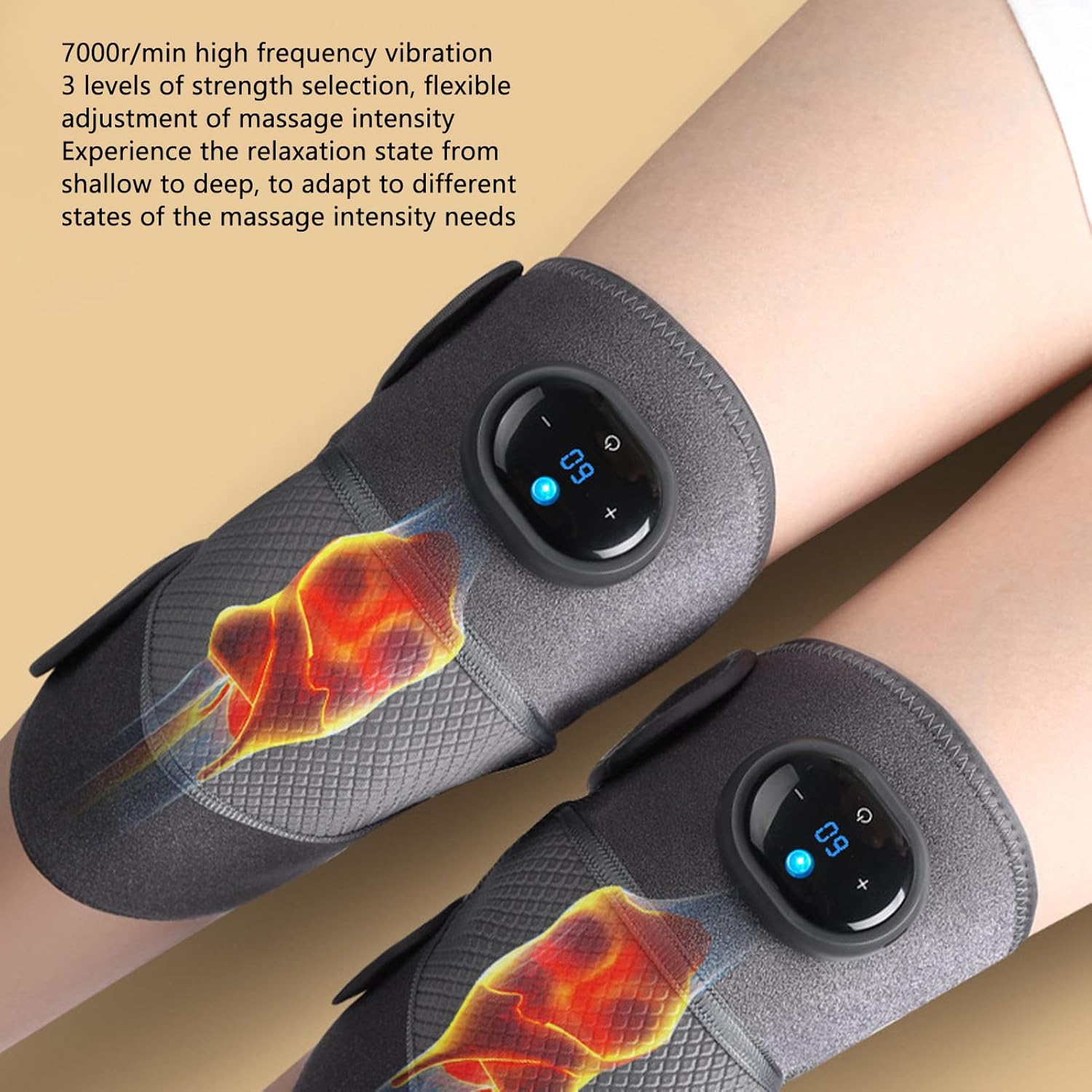 ORANGLES Best Knee Massager Household Electric Heating Knee Pads for Warm Therapy, Pain Relief, and Comfort - high resolution display - exposing craftsmanship - Image 2 of 6 | built for everyone | Best Knee Massager Household Electric Heating Knee Pads for Warm Therapy, Pain Relief, and Comfort for sale Georgia | Free Shipping ORANGLES