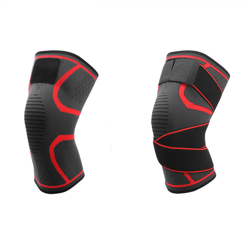 ORANGLES Knee Pads Outdoor Sports Compression with Horoscope Cross Strap Support - detailed closeup view - illustrating benefits - Image 3 of 4 | created for all | Shop Knee Pads Outdoor Sports Compression with Horoscope Cross Strap Support North Carolina | Free Shipping ORANGLES