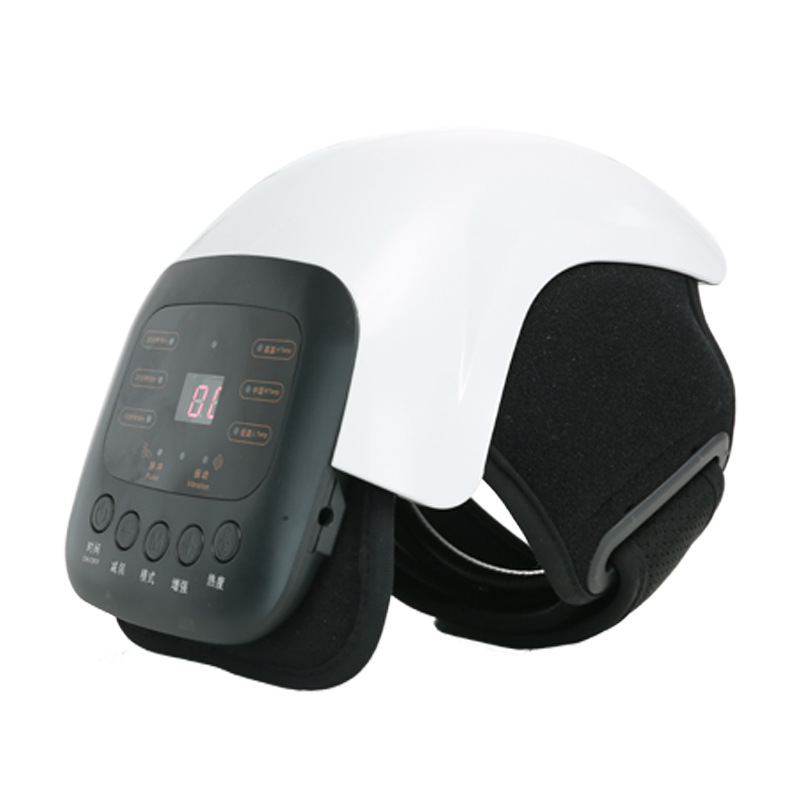 Portable Knee Massager Smart Rechargeable Instrument and Support Pad for Pain Relief