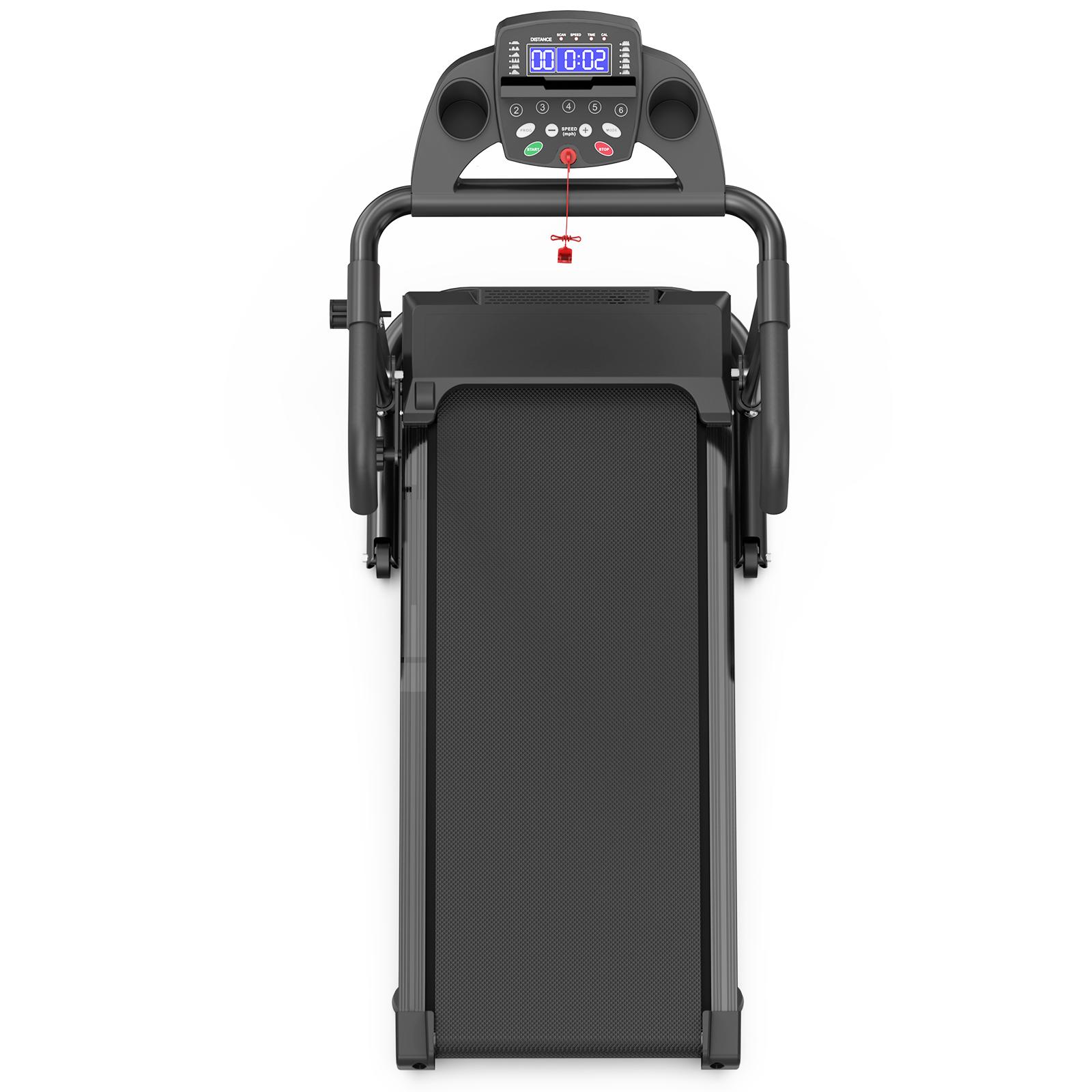 ORANGLES Best Portable Treadmill Foldable 2.5HP Fitness Walking Machine with APP Control - high resolution display - exposing craftsmanship - Image 2 of 4 | built for everyone | Best Portable Treadmill Foldable 2.5HP Fitness Walking Machine with APP Control for sale Georgia | Free Shipping ORANGLES