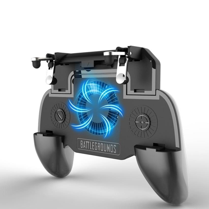 5‑in‑1 Mobile Gaming Controller – Built‑in Cooling Fan & PowerBank for Ultimate Play