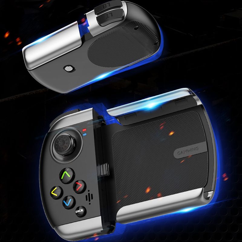 ORANGLES Wired & Bluetooth Gamepad – Dual‑Mode Gaming Controller for Mobile, PC & Console - detailed closeup view - illustrating benefits - Image 3 of 5 | created for all | Shop Wired & Bluetooth Gamepad – Dual‑Mode Gaming Controller for Mobile, PC & Console North Carolina | Free Shipping ORANGLES
