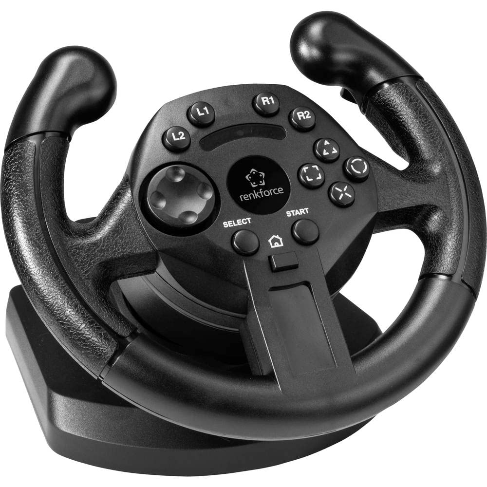 ORANGLES Mini PS3/PC Racing Steering Wheel – All‑in‑One Gaming Controller for Realistic Driving - detailed closeup view - illustrating benefits - Image 3 of 4 | created for all | Shop Mini PS3/PC Racing Steering Wheel – All‑in‑One Gaming Controller for Realistic Driving North Carolina | Free Shipping ORANGLES