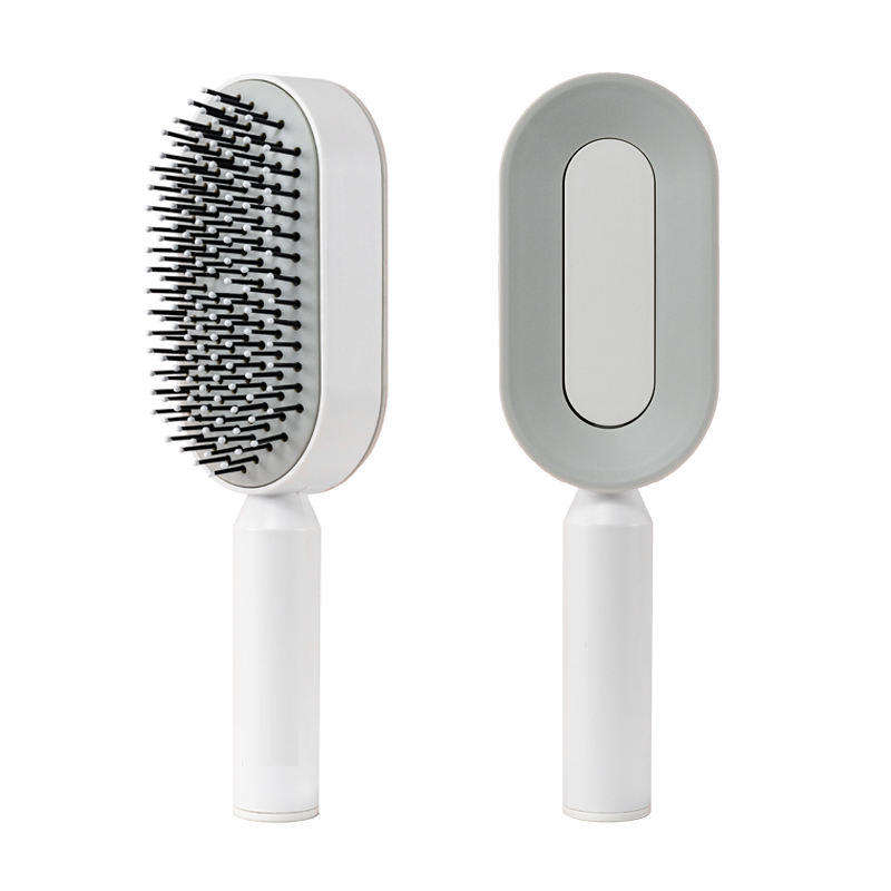 Hair Comb Anti‑Static Detangler with Soft Bristles and Ergonomic Scalp Care Design