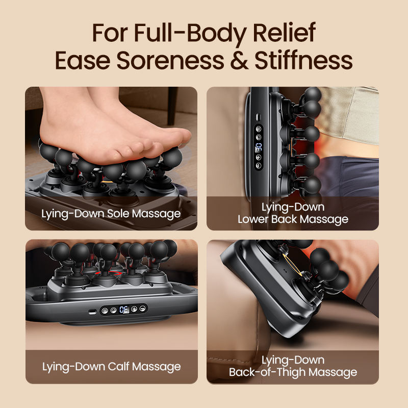 ORANGLES 2026 Professional Massage Gun – 16 Heads, 30 Speeds for Full Body Relief - angled perspective - presenting advantages - Image 4 of 5 | fits any environment | Purchase 2026 Professional Massage Gun – 16 Heads, 30 Speeds for Full Body Relief Michigan | Free Shipping ORANGLES