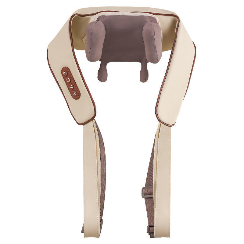 ORANGLES Neck and Shoulder Massager 3D Shiatsu Heated Belt for Back Relief Gift Idea - angled perspective - presenting advantages - Image 4 of 5 | fits any environment | Purchase Neck and Shoulder Massager 3D Shiatsu Heated Belt for Back Relief Gift Idea Michigan | Free Shipping ORANGLES