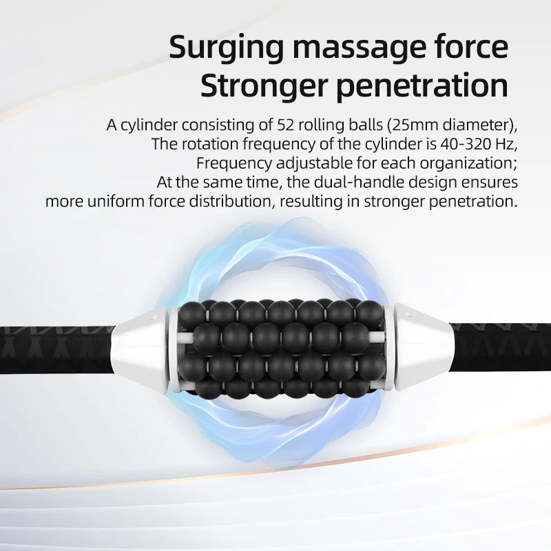 ORANGLES Muscle Roller Physiotherapy Back Leg and Calf Massager Tool - high resolution display - exposing craftsmanship - Image 2 of 6 | built for everyone | Muscle Roller Physiotherapy Back Leg and Calf Massager Tool for sale Georgia | Free Shipping ORANGLES