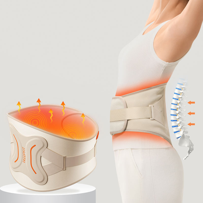 ORANGLES Lumbar Back Support Belt Eveekon 2025 Smart Graphene Heated Waist Massager - eye catching display - emphasizing durability - Image 1030 of 10 | suitable for professionals | Lumbar Back Support Belt Eveekon 2025 Smart Graphene Heated Waist Massager cheap price Washington | Free Shipping ORANGLES