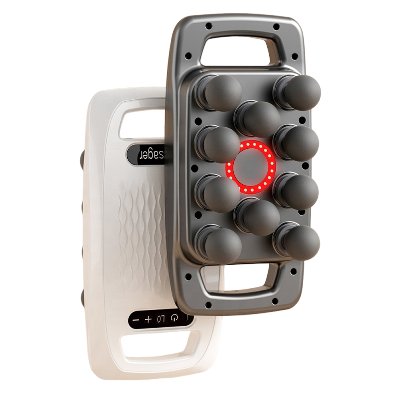 Deep Tissue Massage Gun Professional 10 Head 9 Speed Full Body Relief Device