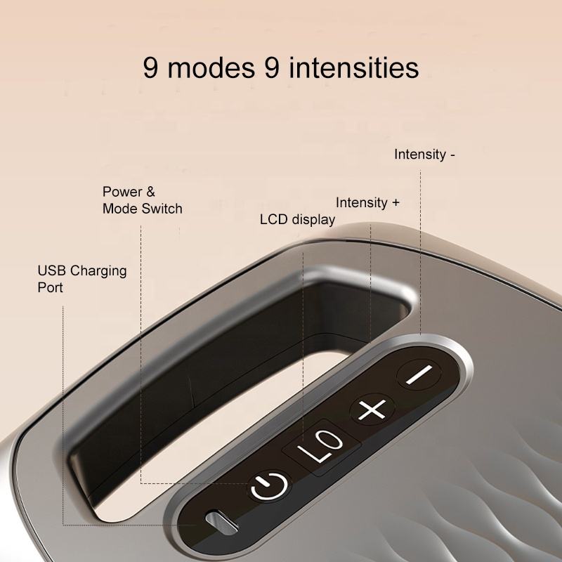 ORANGLES Deep Tissue Massage Gun Professional 10 Head 9 Speed Full Body Relief Device - full product showcase - displaying specifications - Image 5 of 6 | adapts to any space | Deep Tissue Massage Gun Professional 10 Head 9 Speed Full Body Relief Device deal New Jersey | Free Shipping ORANGLES