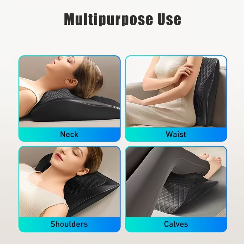 ORANGLES Neck Massage Pillow Smart Electric Cushion for Neck and Back Relief - elegant presentation - exhibiting components - Image 6 of 6 | ideal for home | Discount on Neck Massage Pillow Smart Electric Cushion for Neck and Back Relief Virginia | Free Shipping ORANGLES