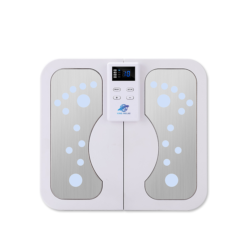 Massaging Heating Pad Microcurrent Foot Stimulator for Pain Relief and Muscle Recovery