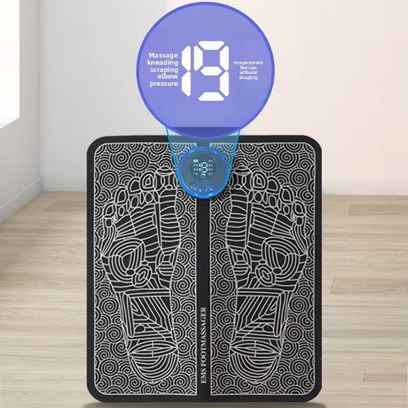 ORANGLES Foot and Calf Massager Phenitech EMS Shiatsu TENS Scrubber Mat Device for Pain Relief and Circulation - high resolution display - exposing craftsmanship - Image 2 of 3 | built for everyone | Foot and Calf Massager Phenitech EMS Shiatsu TENS Scrubber Mat Device for Pain Relief and Circulation for sale Georgia | Free Shipping ORANGLES