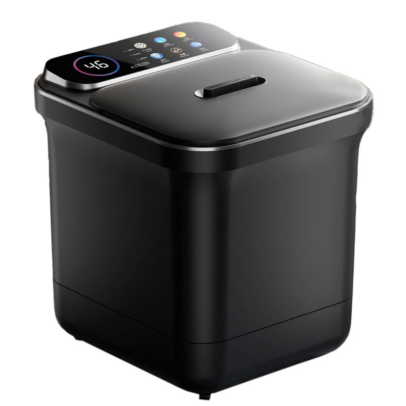 Foot Spa Machine Multifunctional Electric Touch Screen Heat and Bubble Jets for Relaxation