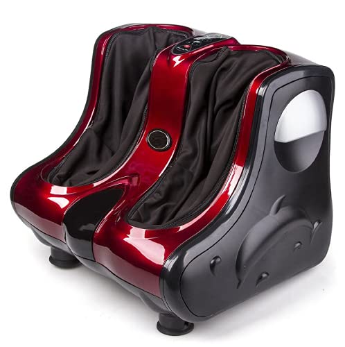 Foot and Calf Massager Vibrating Air Pressure Circulation Therapy for Pain Relief and Recovery
