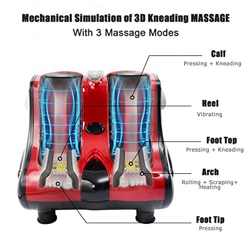 ORANGLES Foot and Calf Massager Vibrating Air Pressure Circulation Therapy for Pain Relief and Recovery - detailed closeup view - illustrating benefits - Image 3 of 5 | created for all | Shop Foot and Calf Massager Vibrating Air Pressure Circulation Therapy for Pain Relief and Recovery North Carolina | Free Shipping ORANGLES