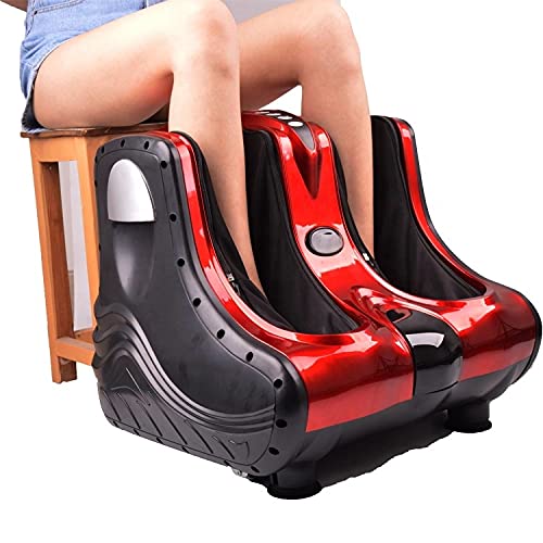 ORANGLES Foot and Calf Massager Vibrating Air Pressure Circulation Therapy for Pain Relief and Recovery - full product showcase - displaying specifications - Image 5 of 5 | adapts to any space | Foot and Calf Massager Vibrating Air Pressure Circulation Therapy for Pain Relief and Recovery deal New Jersey | Free Shipping ORANGLES