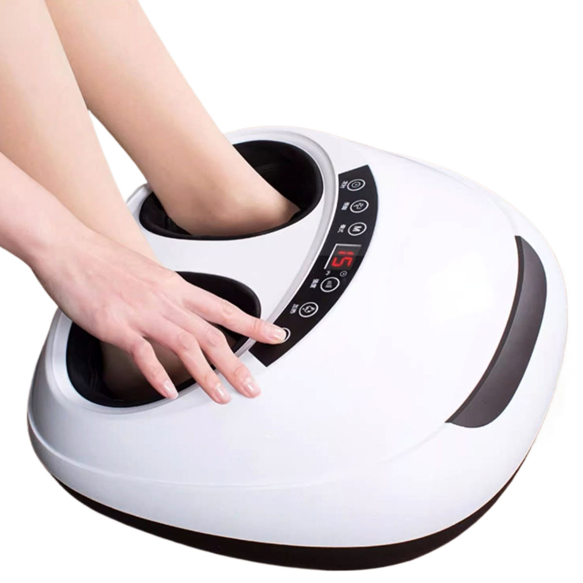 Shiatsu Foot & Calf Massager – Heat Therapy for Pain Relief