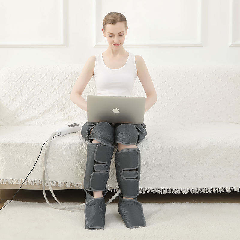 ORANGLES Air Compression Leg Massager Wireless Heated Recovery Boots for Pain Relief and Circulation - high resolution display - exposing craftsmanship - Image 2 of 3 | built for everyone | Air Compression Leg Massager Wireless Heated Recovery Boots for Pain Relief and Circulation for sale Georgia | Free Shipping ORANGLES