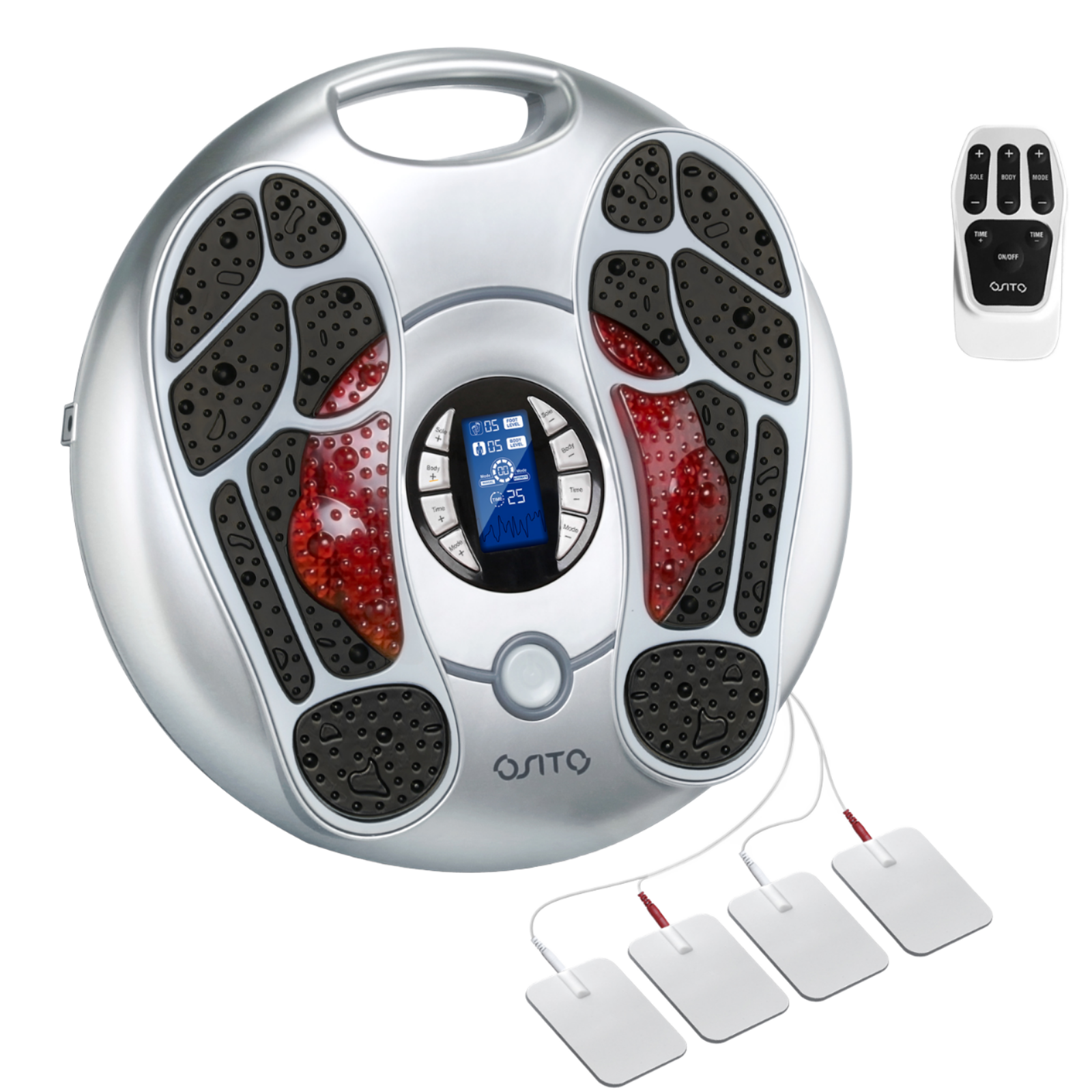 Foot Massager Machine OSTO AST‑300J TENS Therapy for Knee Pain and Diabetic Relief