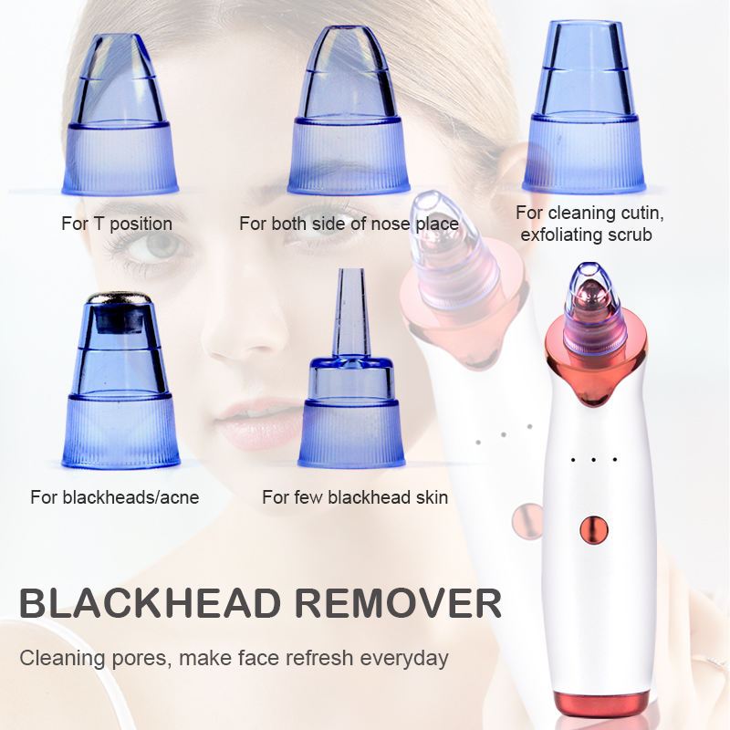 ORANGLES Facial Pore Vacuum Cleaner – Deep Acne & Blackhead Removal Tool - full product showcase - displaying specifications - Image 5 of 5 | adapts to any space | Facial Pore Vacuum Cleaner – Deep Acne & Blackhead Removal Tool deal New Jersey | Free Shipping ORANGLES