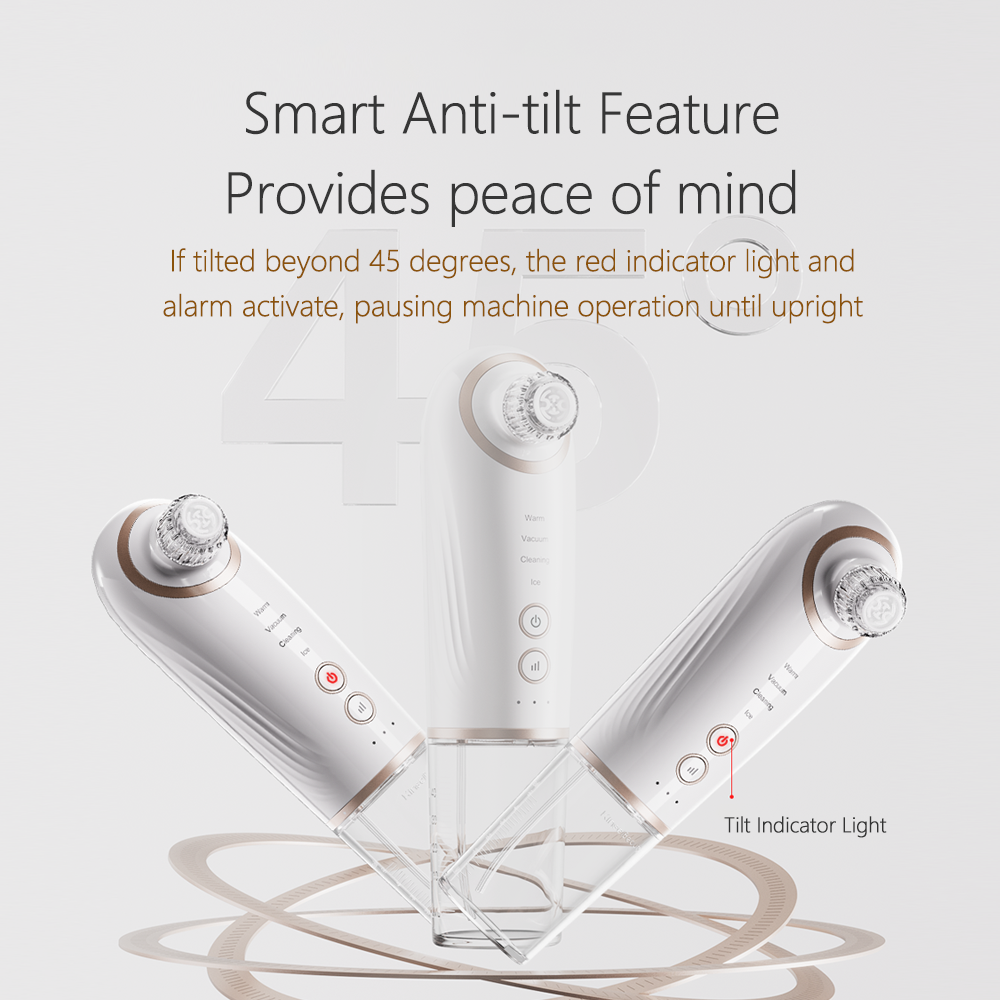 ORANGLES 2‑in‑1 Portable Pore Vacuum – Blackhead Remover & Bubble Facial Cleaner - detailed closeup view - illustrating benefits - Image 3 of 4 | created for all | Shop 2‑in‑1 Portable Pore Vacuum – Blackhead Remover & Bubble Facial Cleaner North Carolina | Free Shipping ORANGLES