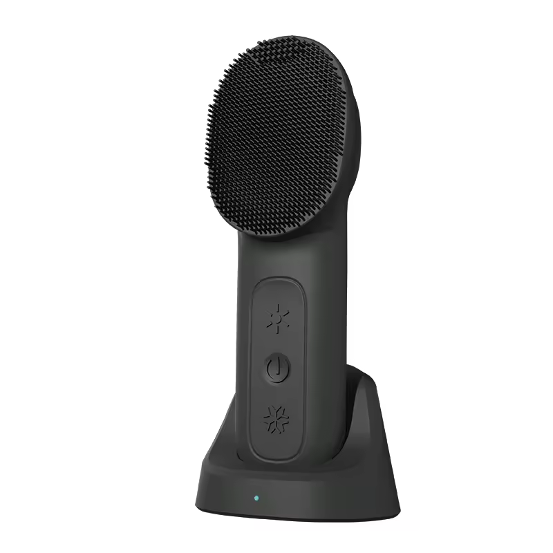 Silicone Sonic Facial Brush – Waterproof Electric Pore Cleaner