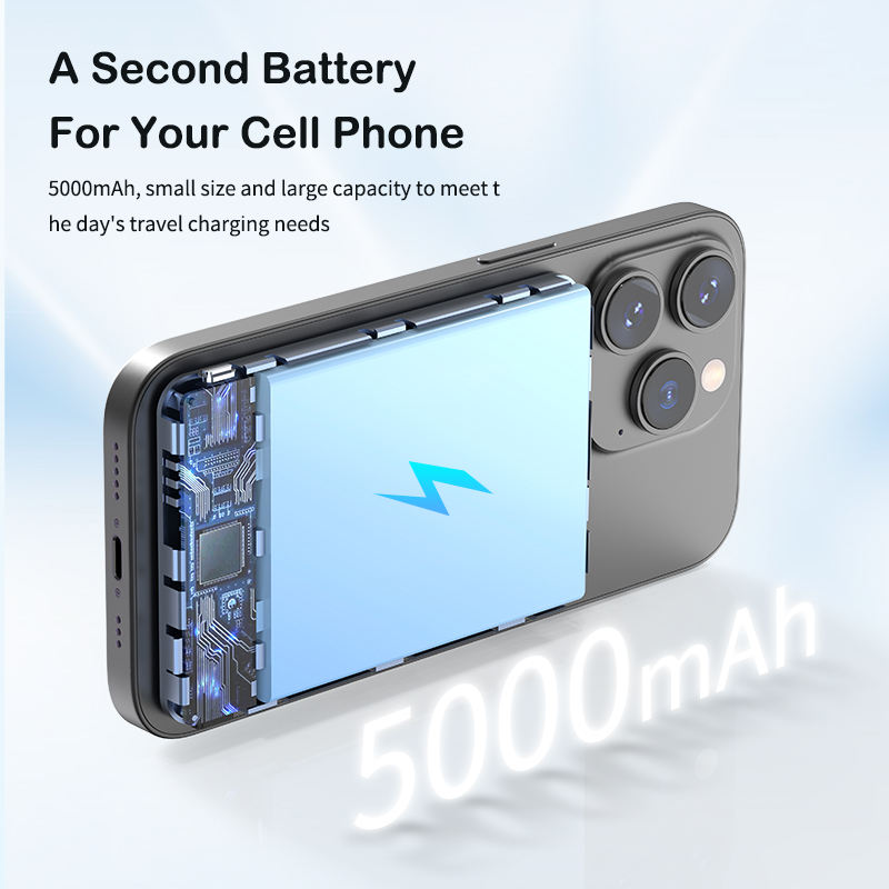 ORANGLES 2‑in‑1 Wireless Power Bank – Foldable Fast Charging 10000mAh & 5000mAh - elegant presentation - exhibiting components - Image 6 of 6 | ideal for home | Discount on 2‑in‑1 Wireless Power Bank – Foldable Fast Charging 10000mAh & 5000mAh Virginia | Free Shipping ORANGLES