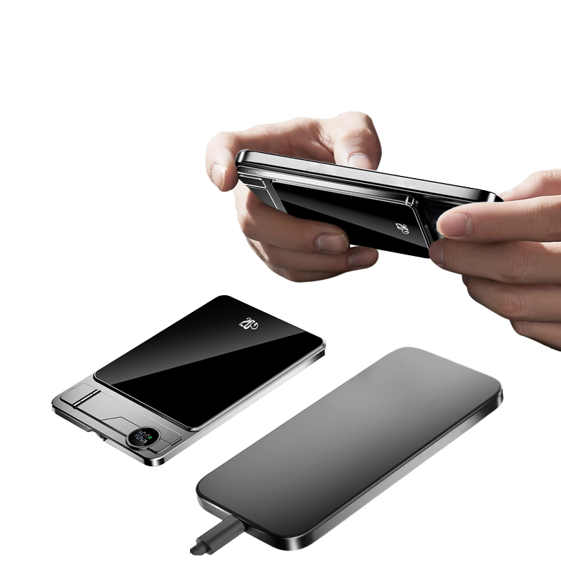 Mini Aluminum Alloy Power Bank – 20W Fast Charging Portable Charger