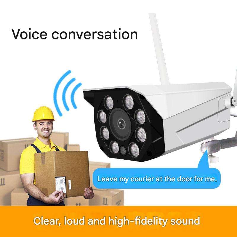 ORANGLES 2MP IP Camera – Infrared Night Vision with Sound Alarm (OEM/ODM Supported) - full product showcase - displaying specifications - Image 5 of 5 | adapts to any space | 2MP IP Camera – Infrared Night Vision with Sound Alarm (OEM/ODM Supported) deal New Jersey | Free Shipping ORANGLES