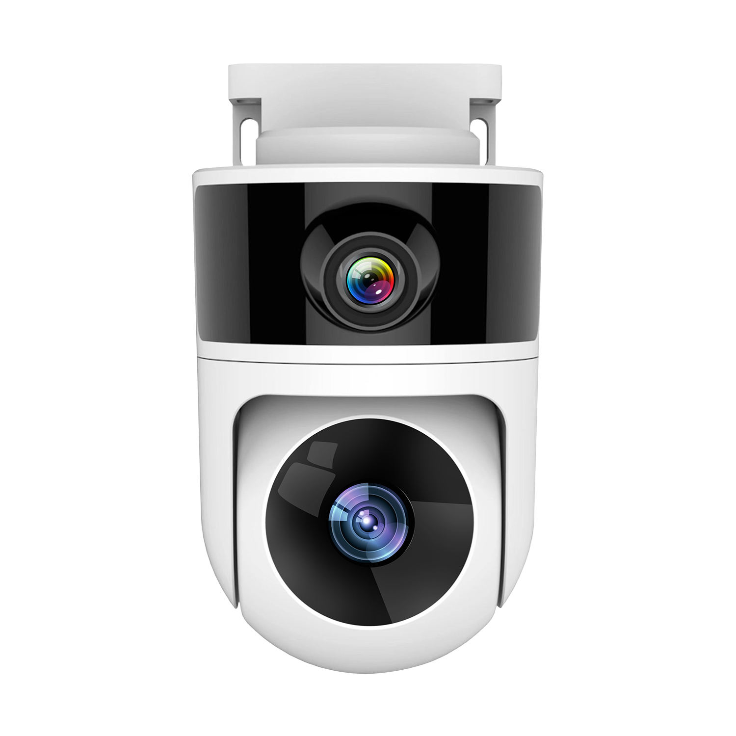 4MP Dual Lens Tuya WiFi Outdoor Camera – Auto Tracking & Two‑Way Audio