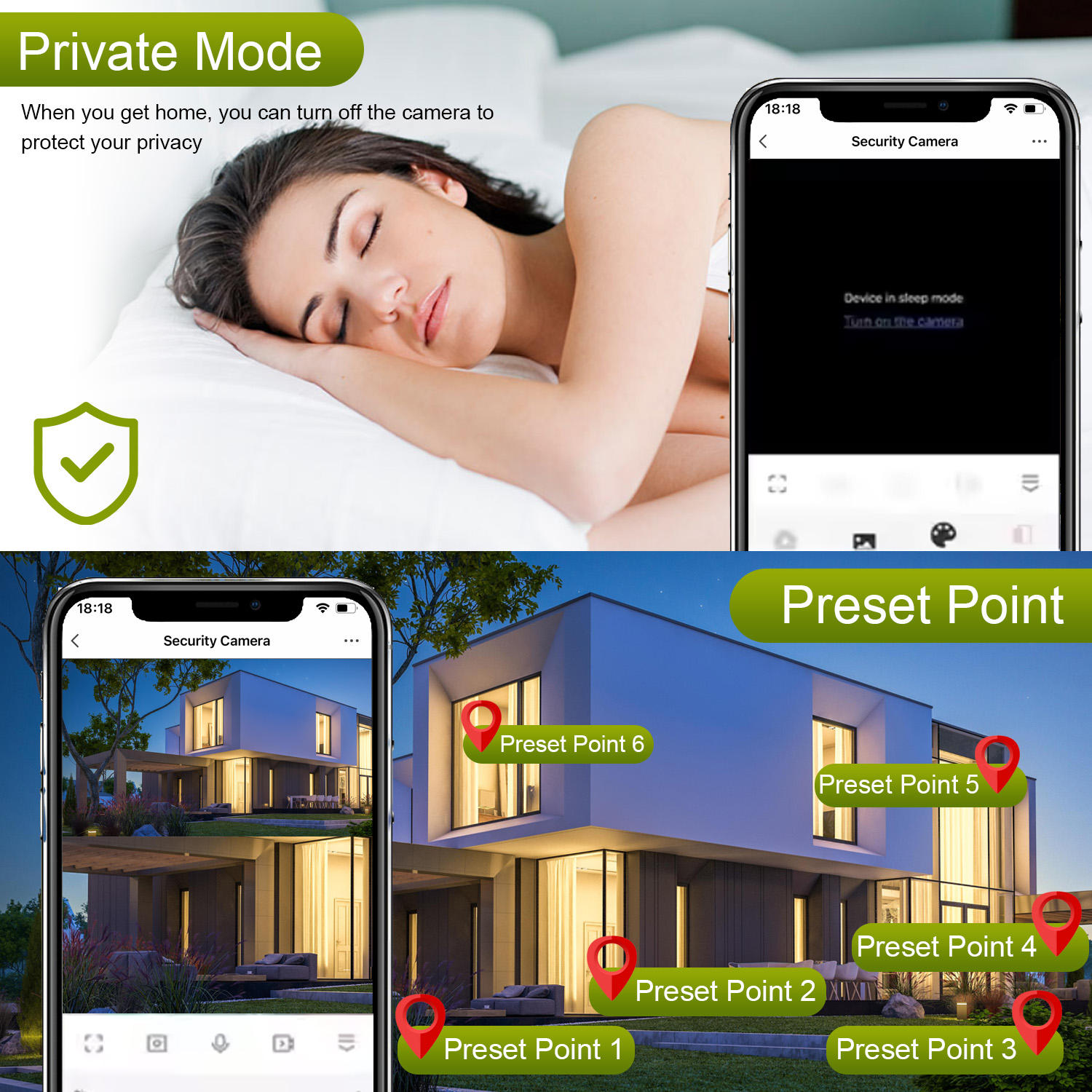 ORANGLES 4MP Dual Lens Tuya WiFi Outdoor Camera – Auto Tracking & Two‑Way Audio - full product showcase - displaying specifications - Image 5 of 5 | adapts to any space | 4MP Dual Lens Tuya WiFi Outdoor Camera – Auto Tracking & Two‑Way Audio deal New Jersey | Free Shipping ORANGLES