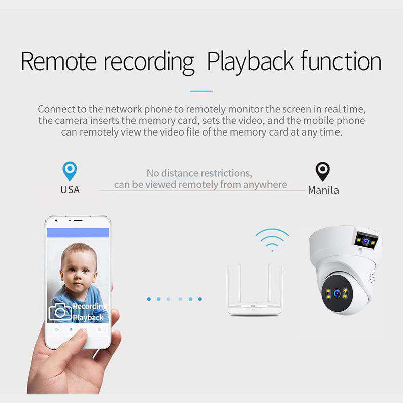 ORANGLES 1080p Solar WiFi Security Camera – 2MP Outdoor IP66 Waterproof with Night Vision - full product showcase - displaying specifications - Image 5 of 5 | adapts to any space | 1080p Solar WiFi Security Camera – 2MP Outdoor IP66 Waterproof with Night Vision deal New Jersey | Free Shipping ORANGLES