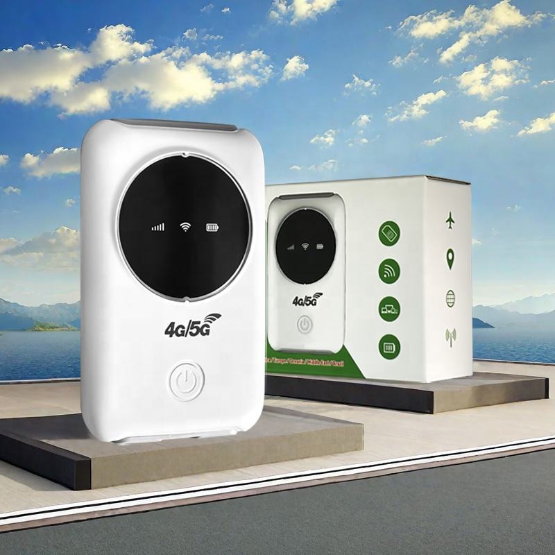 Portable WiFi Router – LTE MiFis 4G Pocket Router with SIM Slot 3200mAh Type‑C