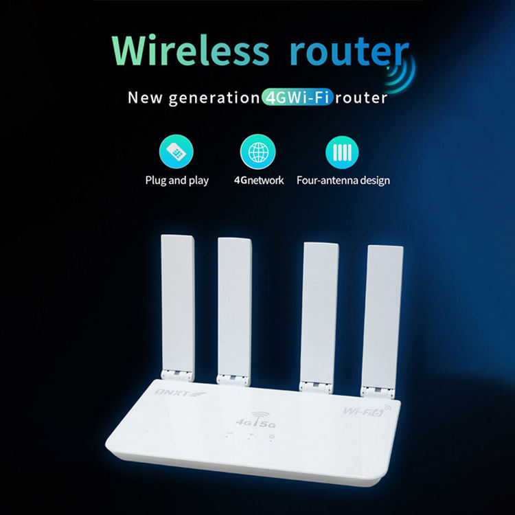 ORANGLES WiFi 6 Router – ASR1803 4G LTE Indoor Household Router with SIM Slot, 300Mbps - detailed closeup view - illustrating benefits - Image 3 of 4 | created for all | Shop WiFi 6 Router – ASR1803 4G LTE Indoor Household Router with SIM Slot, 300Mbps North Carolina | Free Shipping ORANGLES