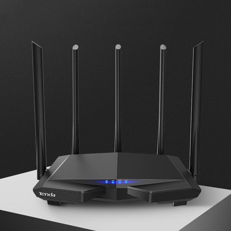 ORANGLES WiFi 7 Router Tenda AC7 High Power Dual Band 1200M Gigabit Wireless Router - detailed closeup view - illustrating benefits - Image 3 of 3 | created for all | Shop WiFi 7 Router Tenda AC7 High Power Dual Band 1200M Gigabit Wireless Router North Carolina | Free Shipping ORANGLES