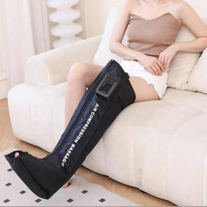 ORANGLES Air Compression Leg Massager | Recovery Boots for Muscle Soreness & Pain Relief - full product showcase - displaying specifications - Image 5 of 5 | adapts to any space | Air Compression Leg Massager | Recovery Boots for Muscle Soreness & Pain Relief deal New Jersey | Free Shipping ORANGLES