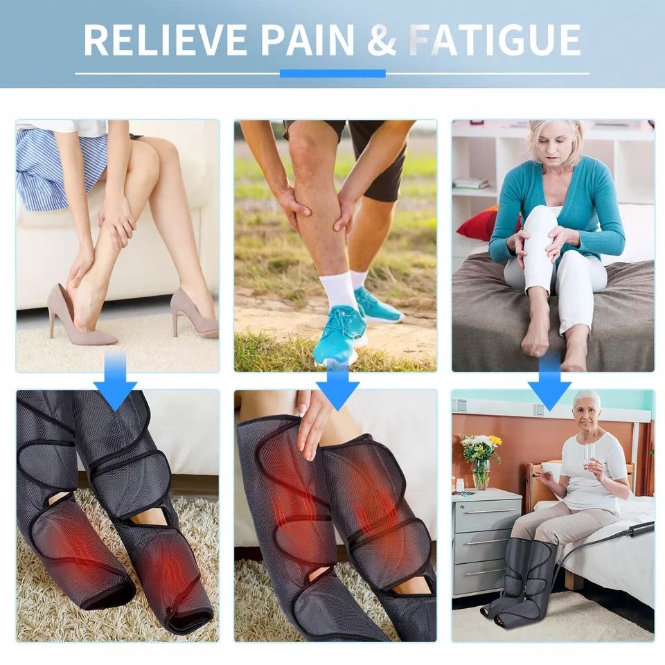 ORANGLES Foot and Leg Massage Machine | Electric Air Compression Therapy for Circulation & Relaxation - high resolution display - exposing craftsmanship - Image 2 of 6 | built for everyone | Foot and Leg Massage Machine | Electric Air Compression Therapy for Circulation & Relaxation for sale Georgia | Free Shipping ORANGLES