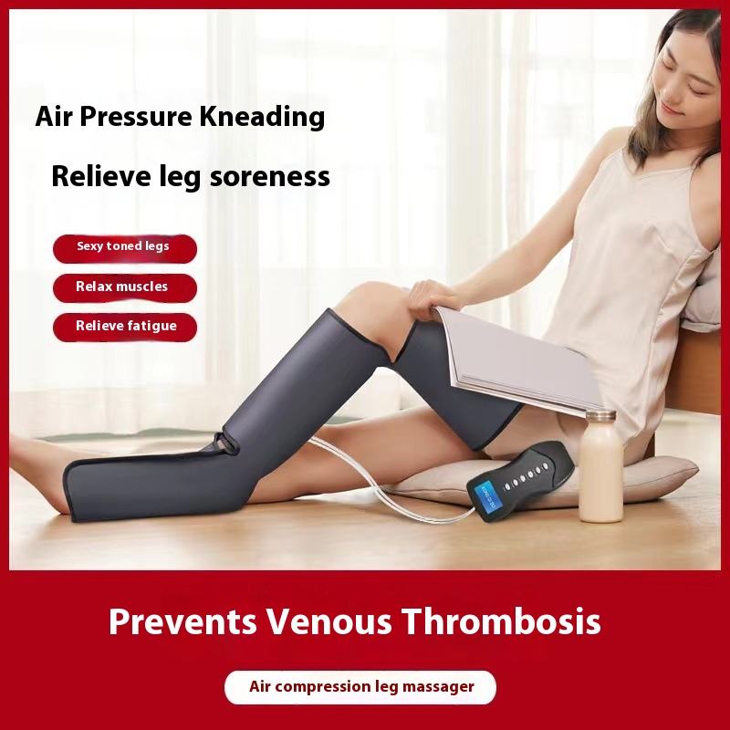 ORANGLES Foot and Leg Massager | Electric Compression Wrap with Air Pressure Therapy - full product showcase - displaying specifications - Image 5 of 5 | adapts to any space | Foot and Leg Massager | Electric Compression Wrap with Air Pressure Therapy deal New Jersey | Free Shipping ORANGLES