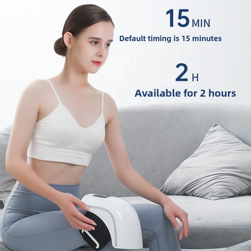 ORANGLES Knee Massager with Heat USB Heated Brace for Arthritis and Osteoarthritis Relief - angled perspective - presenting advantages - Image 4 of 4 | fits any environment | Purchase Knee Massager with Heat USB Heated Brace for Arthritis and Osteoarthritis Relief Michigan | Free Shipping ORANGLES