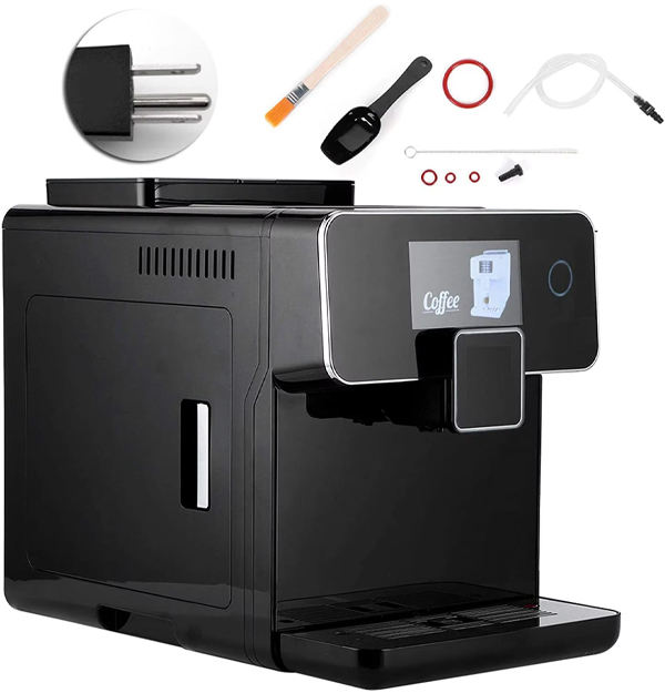 ORANGLES Automatic Coffee Machine | Smart Latte & Espresso Maker - detailed closeup view - illustrating benefits - Image 3 of 4 | created for all | Shop Automatic Coffee Machine | Smart Latte & Espresso Maker North Carolina | Free Shipping ORANGLES