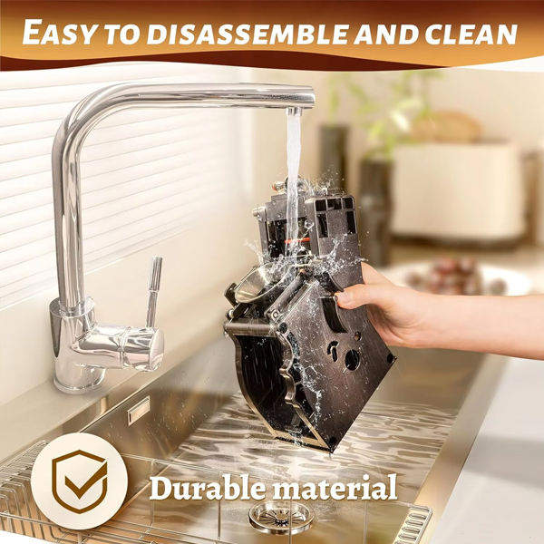 ORANGLES Brew Coffee Machines | 19 Bar Automatic Espresso Maker - detailed closeup view - illustrating benefits - Image 3 of 3 | created for all | Shop Brew Coffee Machines | 19 Bar Automatic Espresso Maker North Carolina | Free Shipping ORANGLES