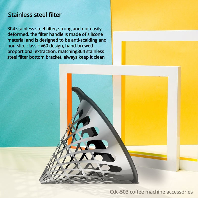 ORANGLES Stainless Steel Coffee Machine Intelligent Drip Auto - angled perspective - presenting advantages - Image 4 of 5 | fits any environment | Purchase Stainless Steel Coffee Machine Intelligent Drip Auto Michigan | Free Shipping ORANGLES